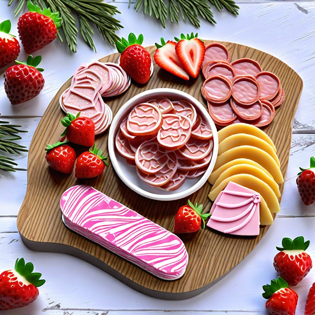 strawberry slices