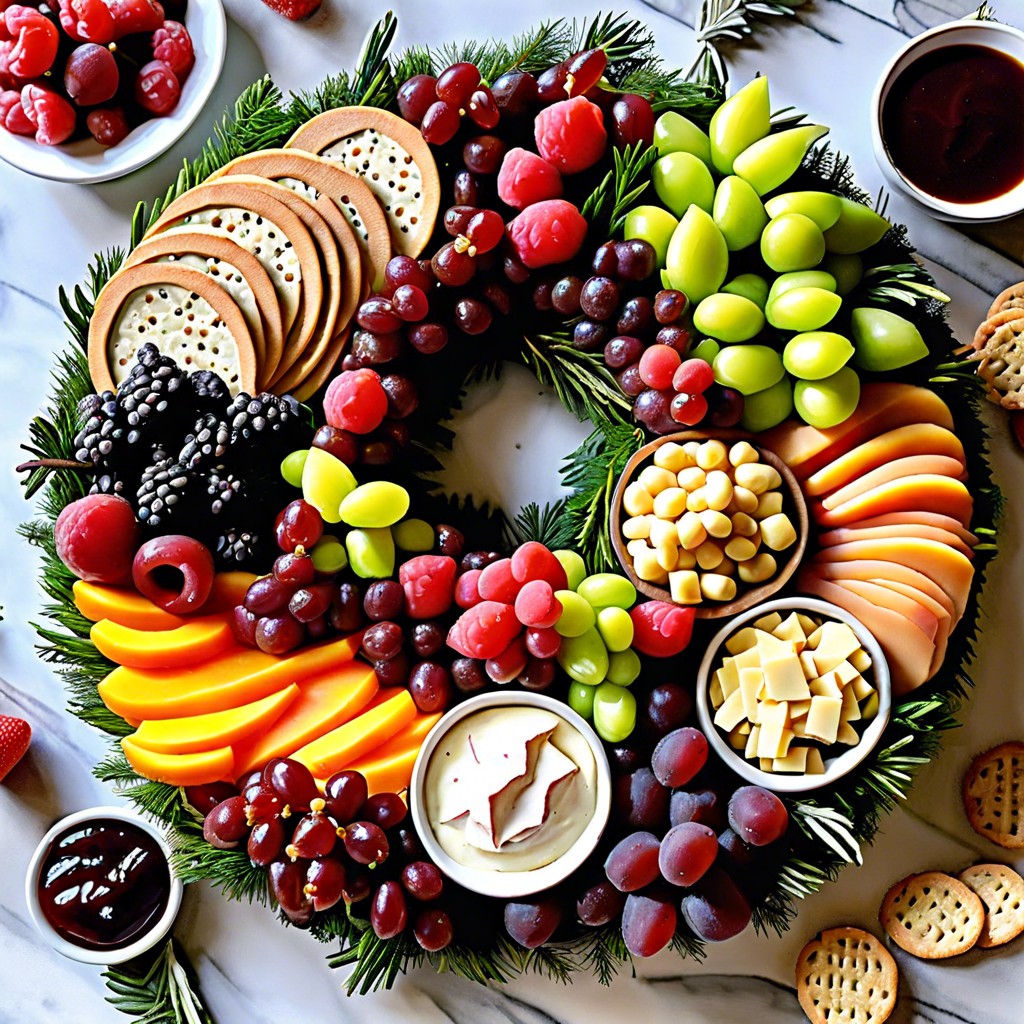 sweet amp savory wreath