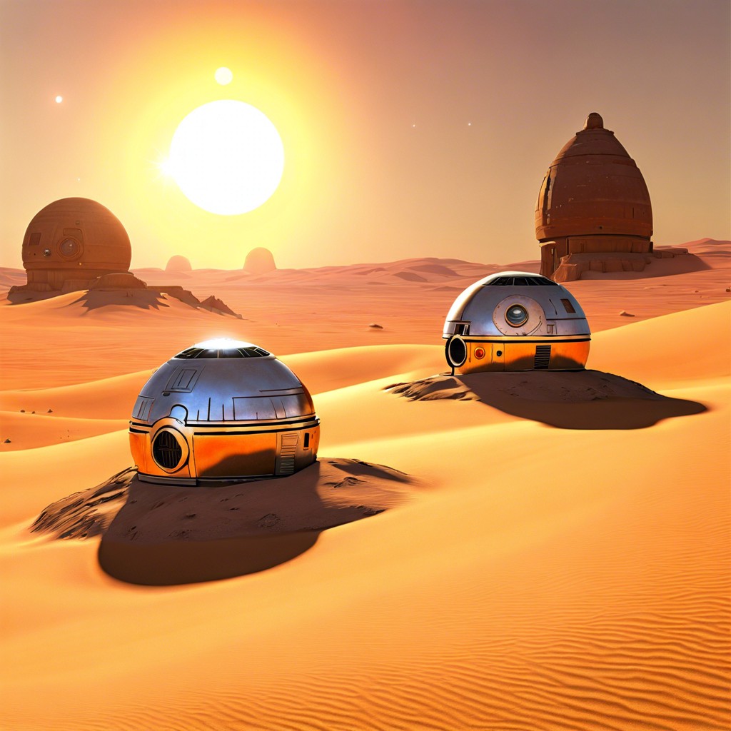 tatooine twin suns orange and yellow bell pepper slices