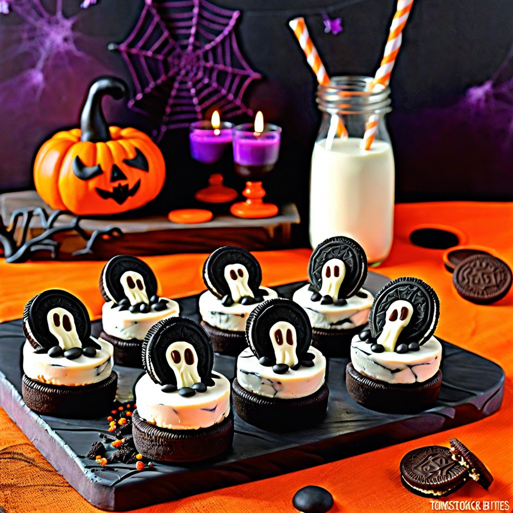 tombstone oreo cheesecake bites