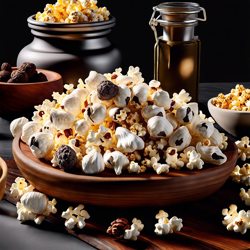 truffle infused popcorn