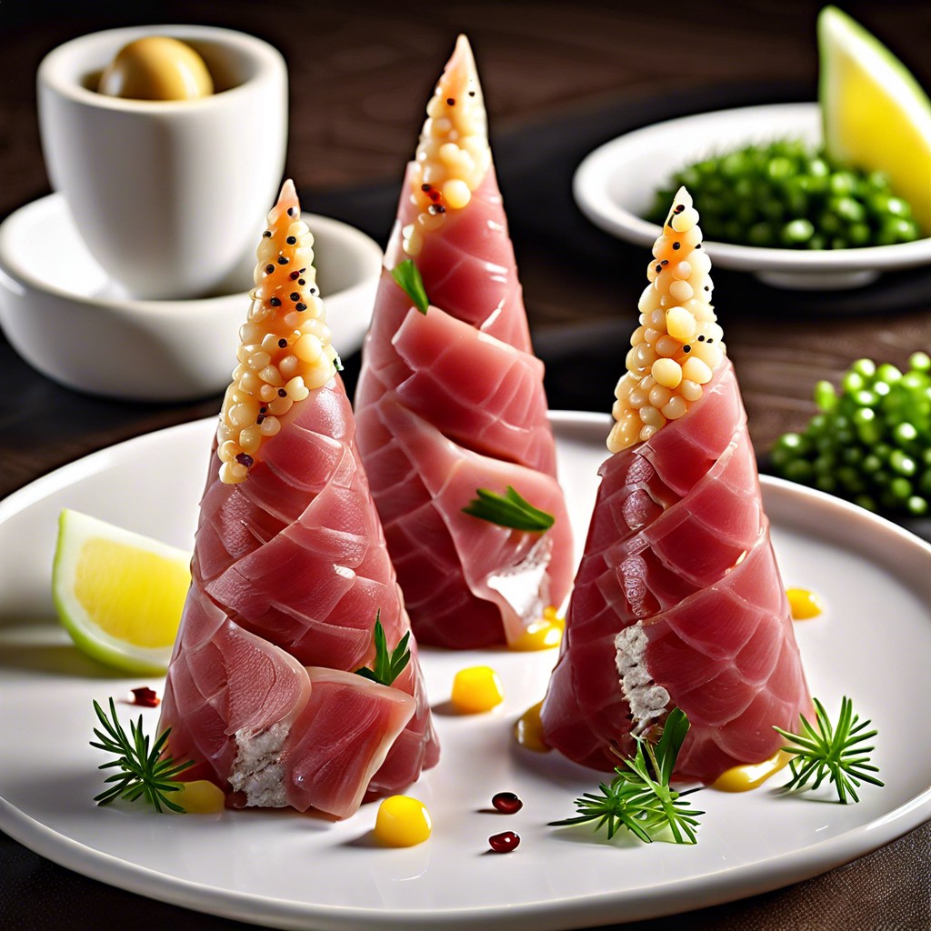 tuna tartare cones