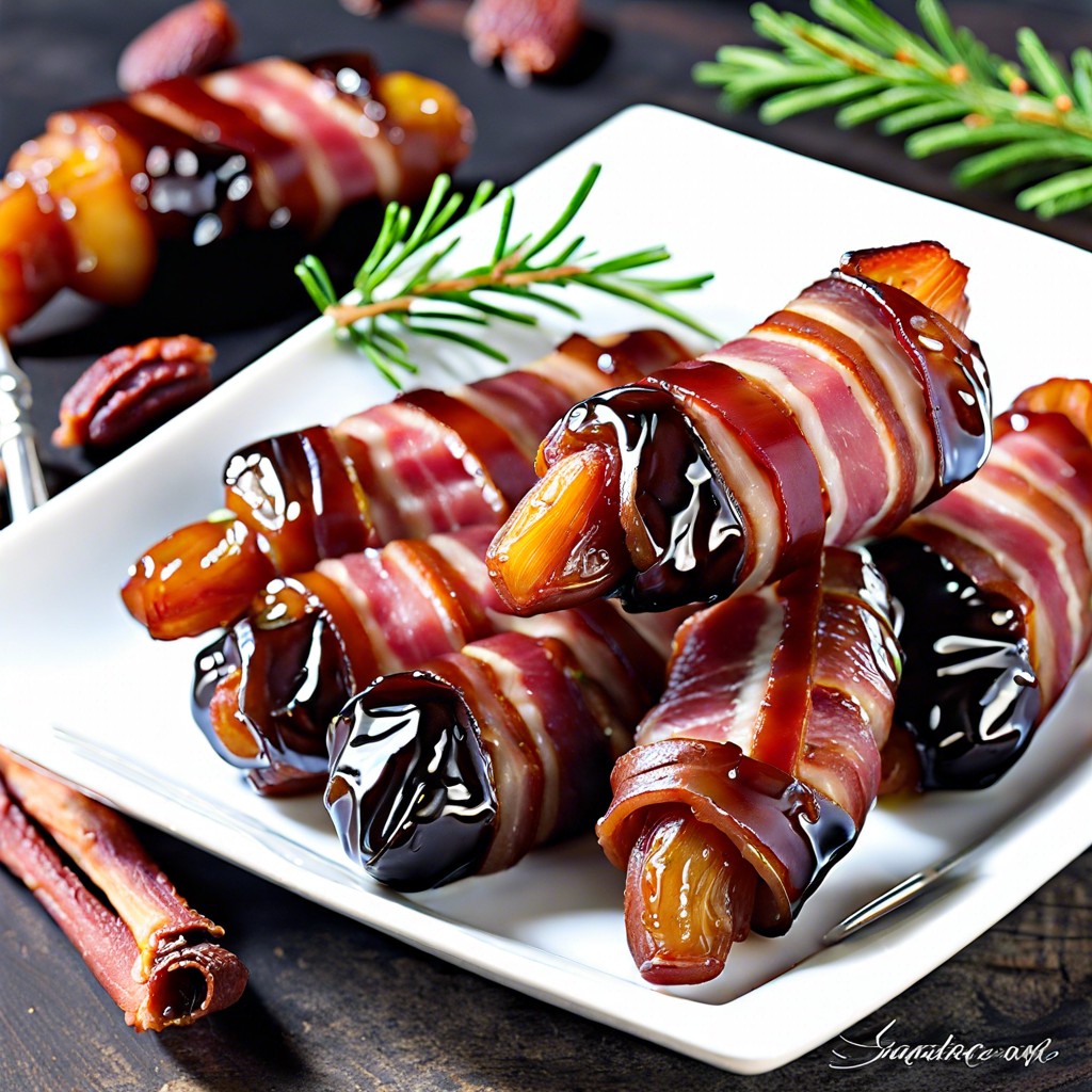 turkey bacon wrapped dates