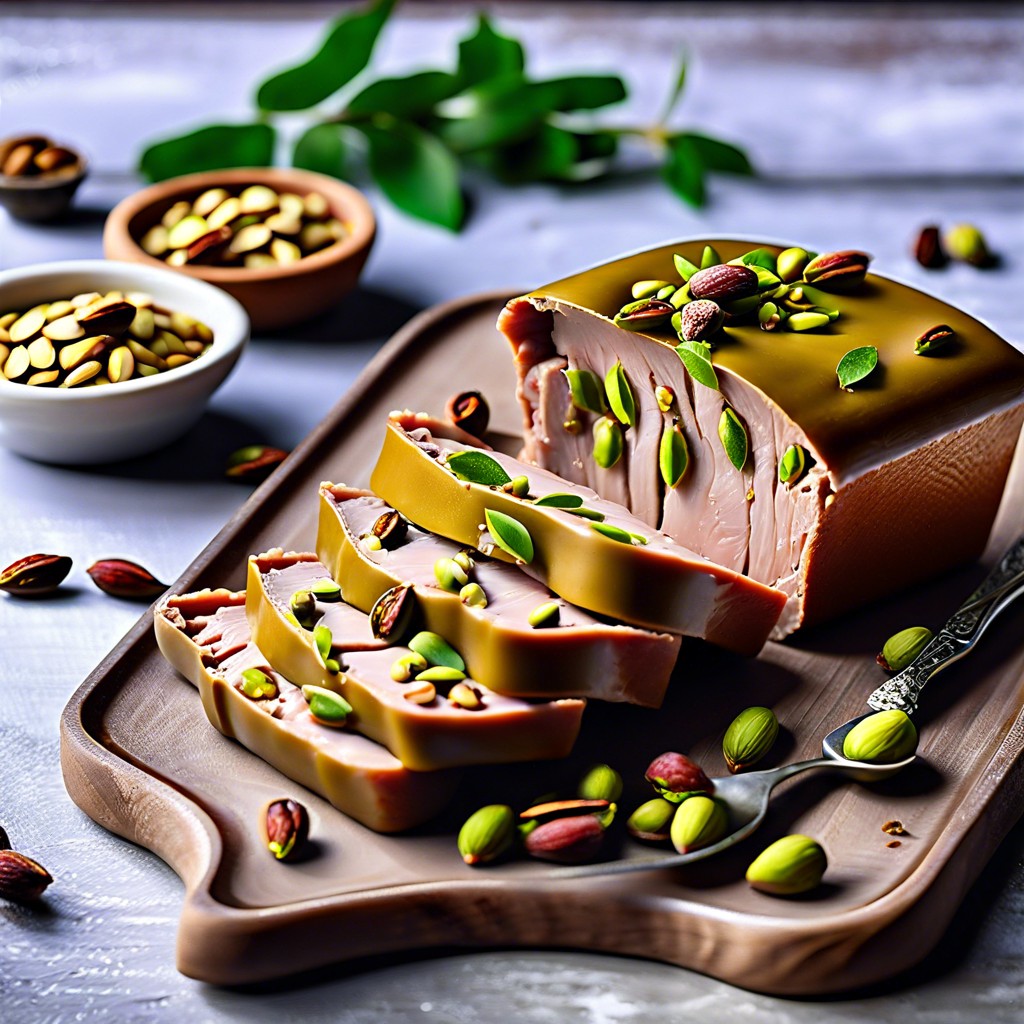 turkey pate with pistachios