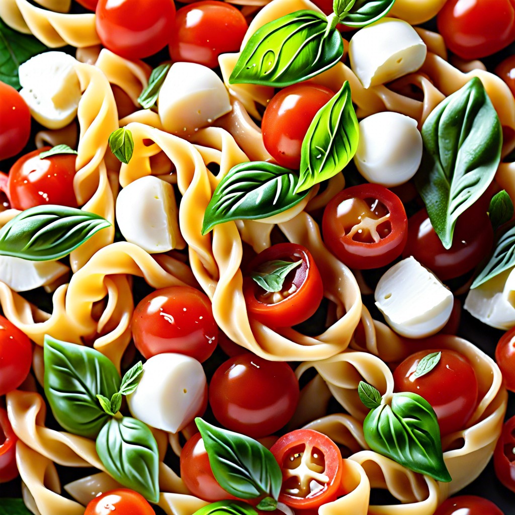 caprese pasta salad