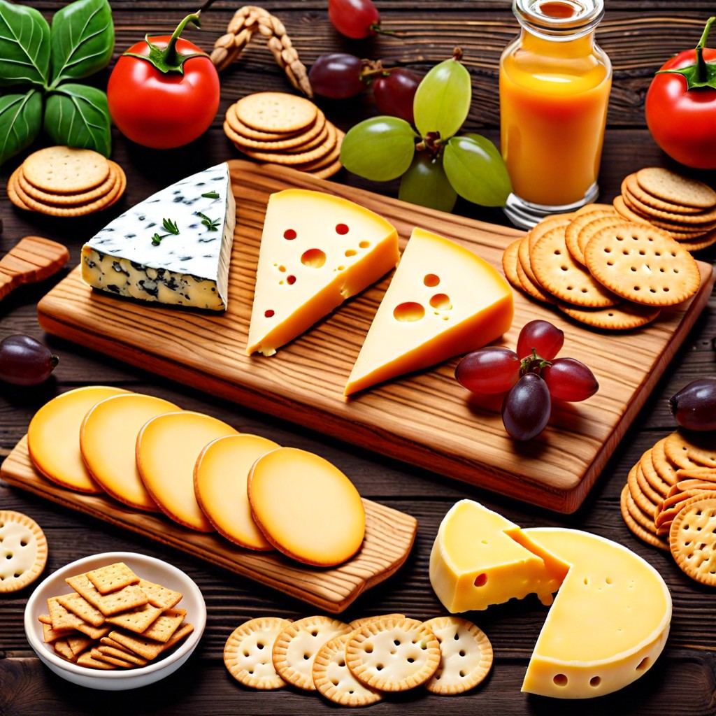 cheese and cracker assortments