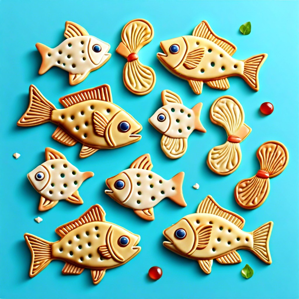 fish shaped crackers