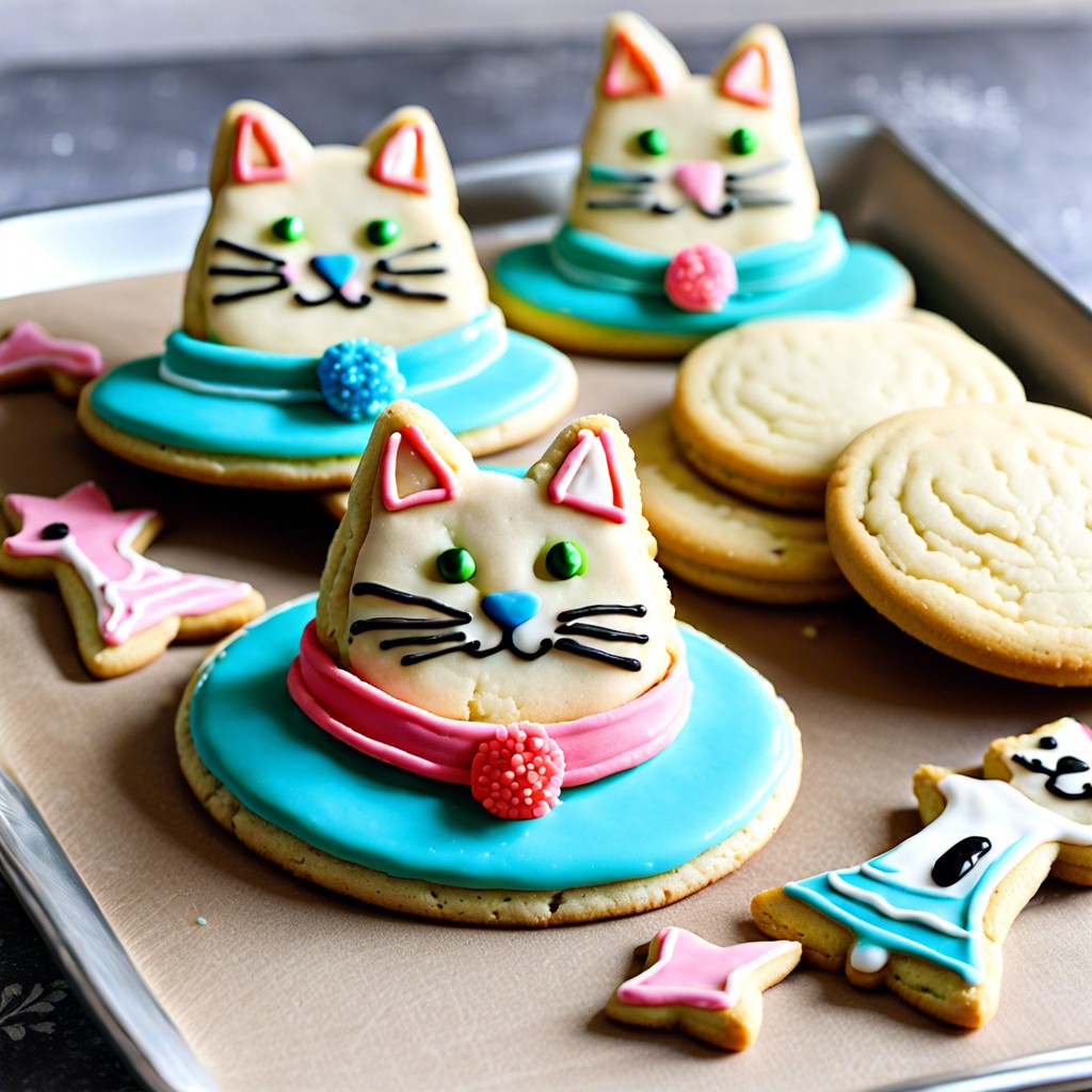 hat shaped sugar cookies