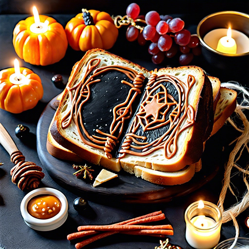 hocus pocus spellbook toast