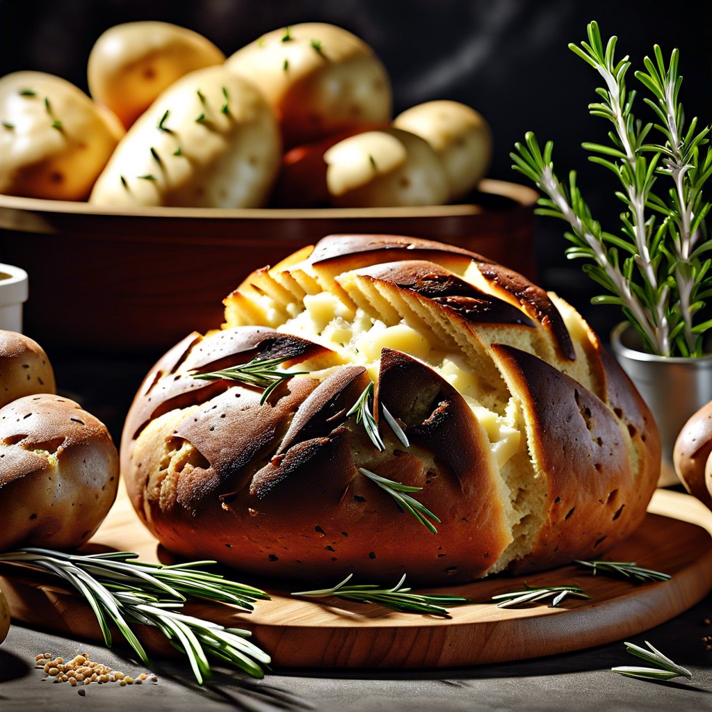 potato rosemary bread