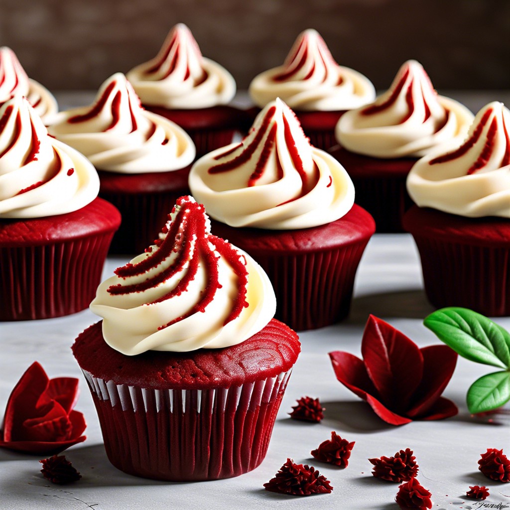 red velvet cupcakes