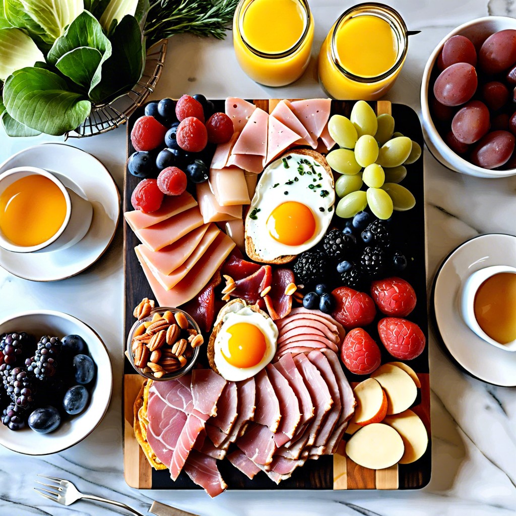 breakfast charcuterie board