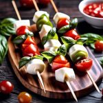 caprese salad skewers