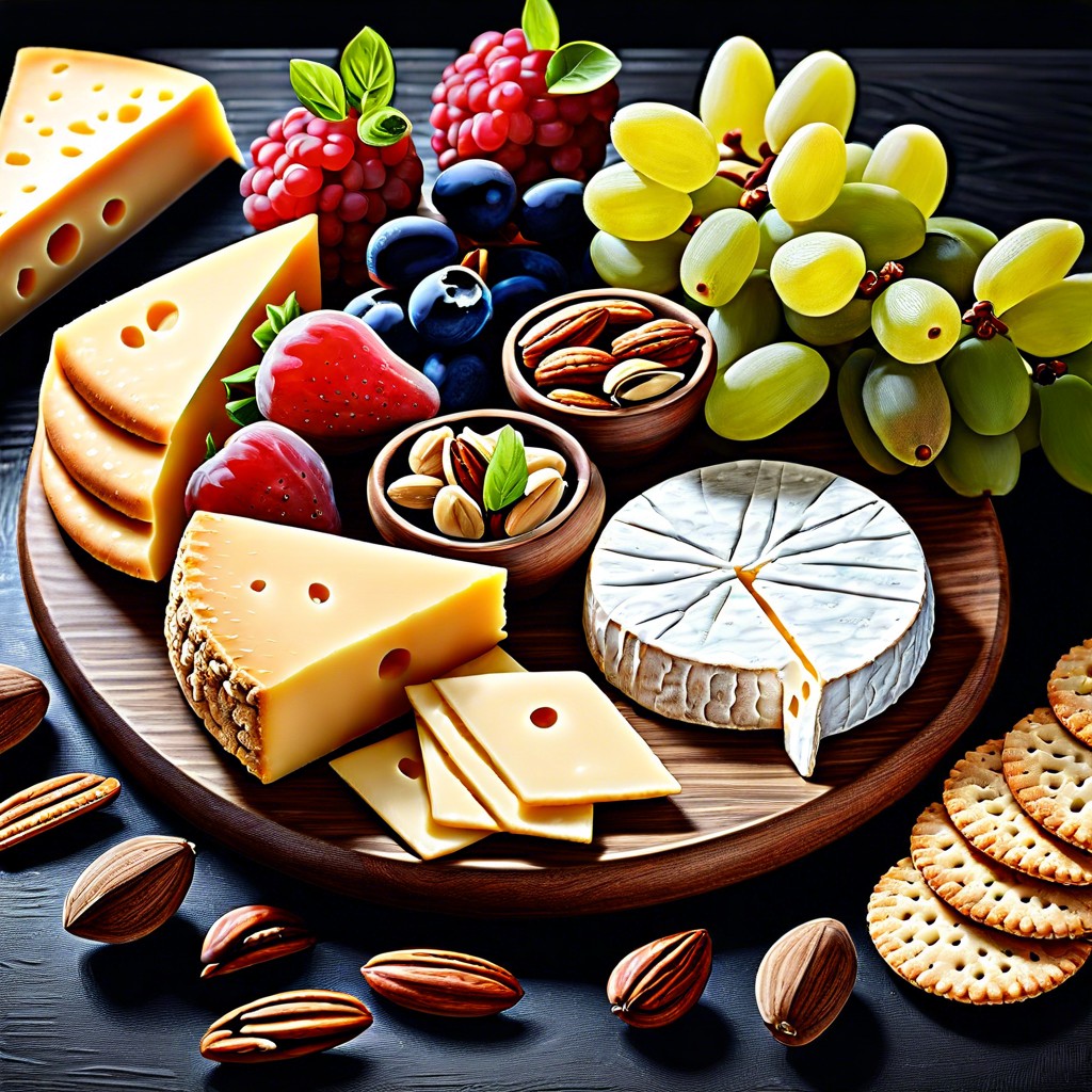 cheese and cracker platter