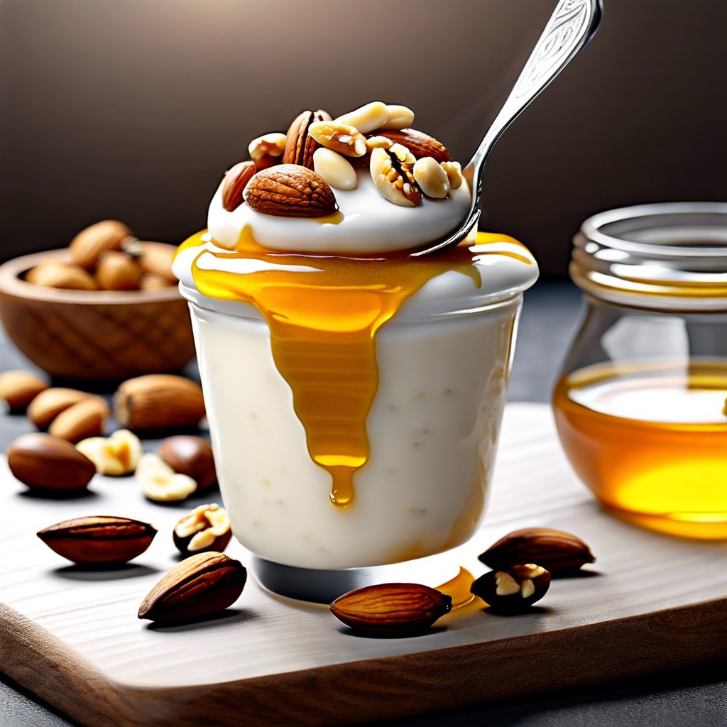 greek yogurt with honey and nuts