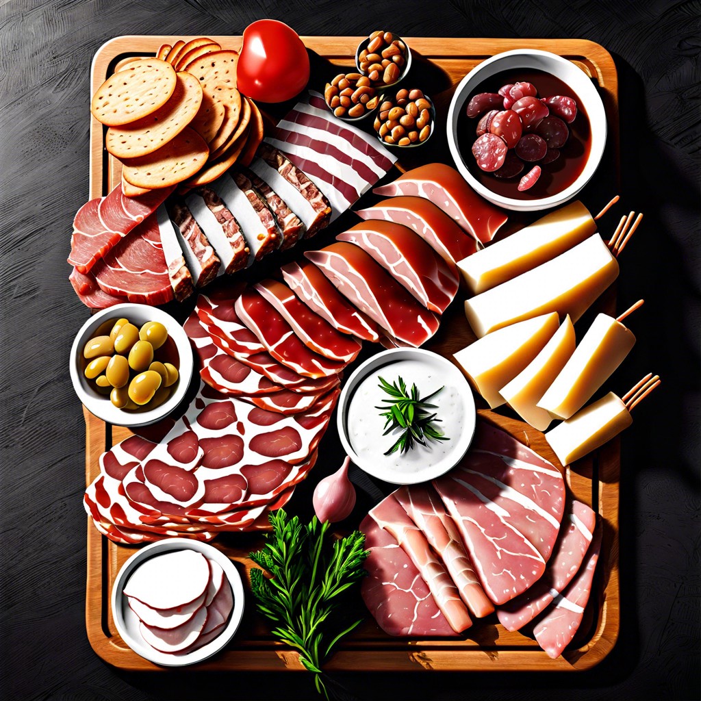 international meats charcuterie board