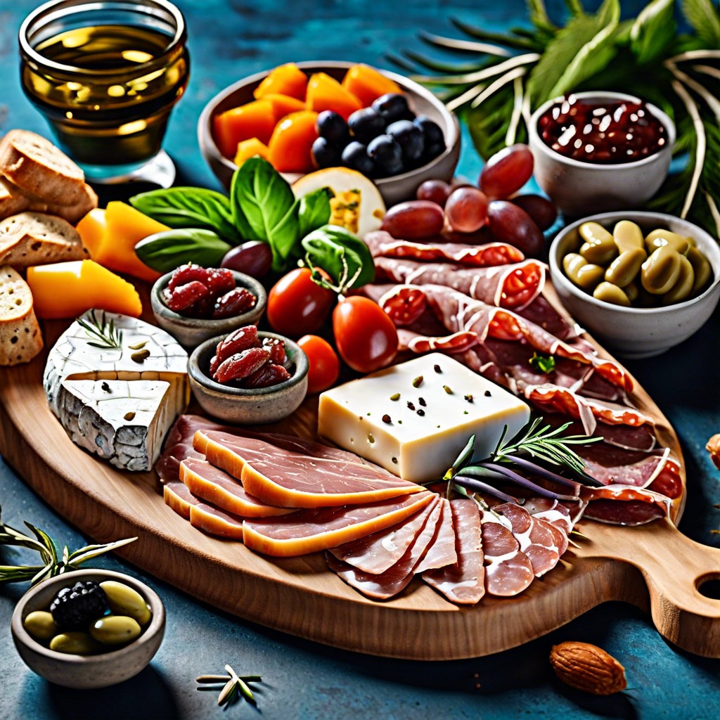 mediterranean charcuterie board