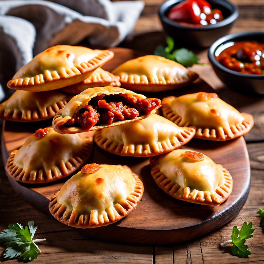 mini chorizo empanadas