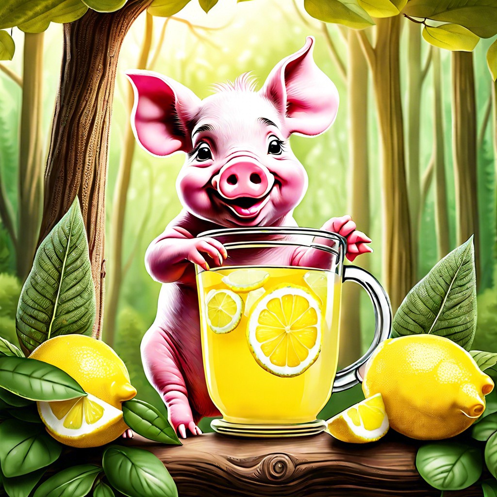 piglet pink lemonade