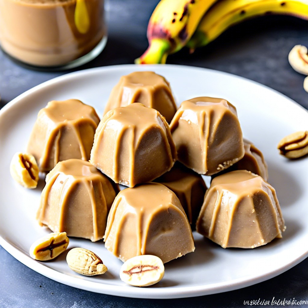 banana peanut butter bites