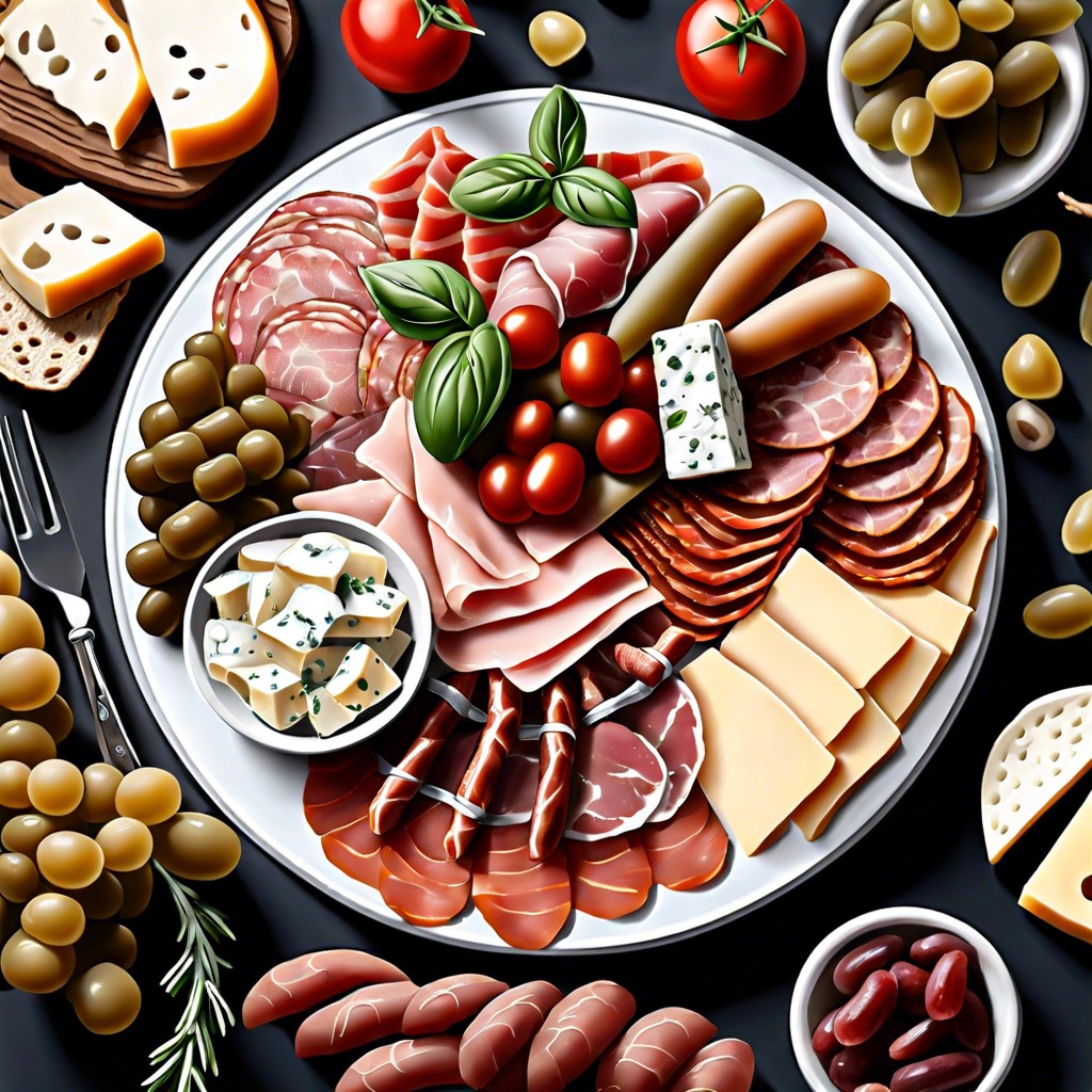 italian antipasto platter