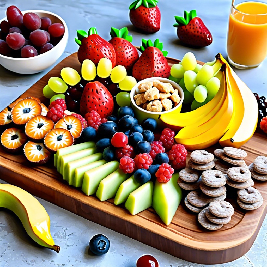 kid friendly snack board