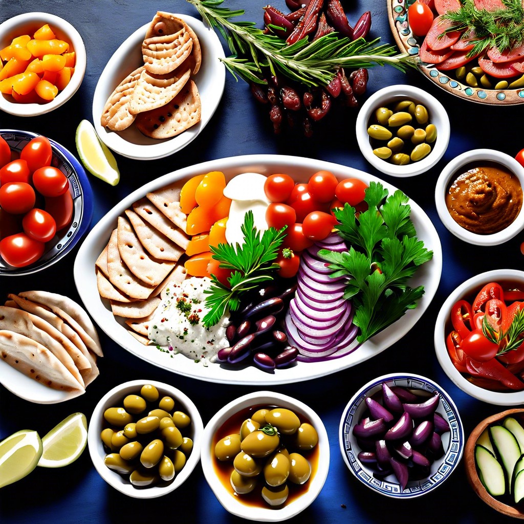 mediterranean mezze platter