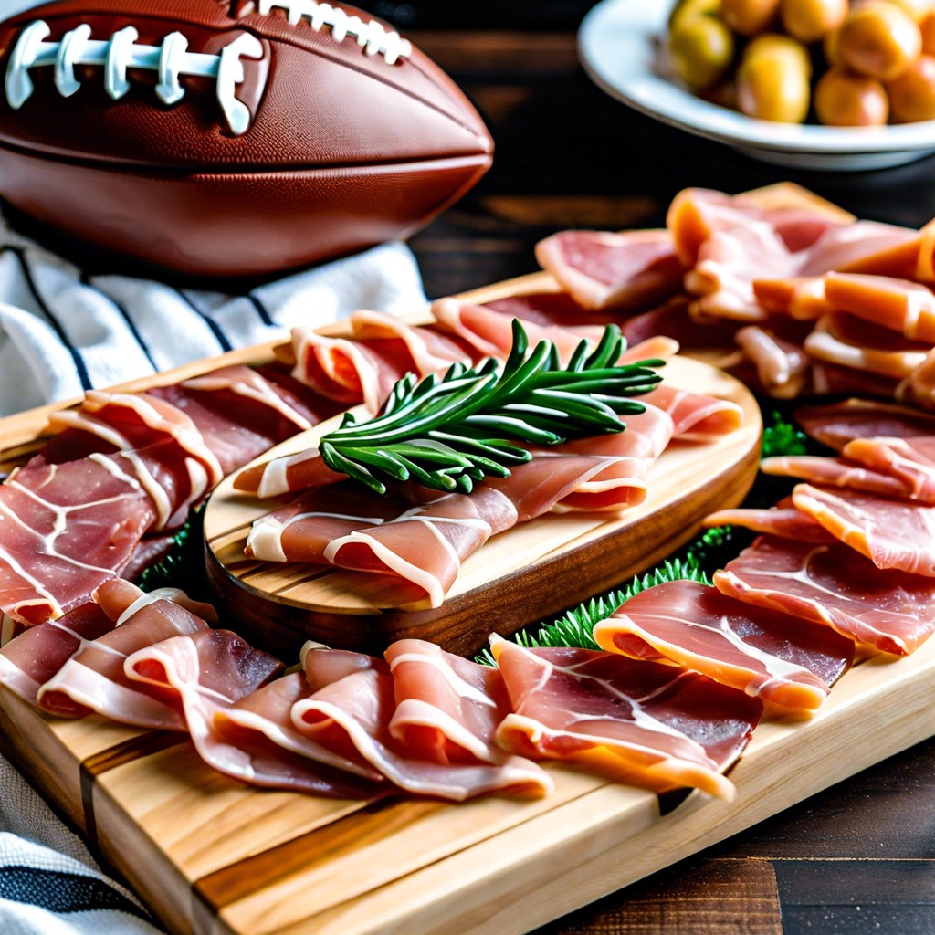 prosciutto goal posts