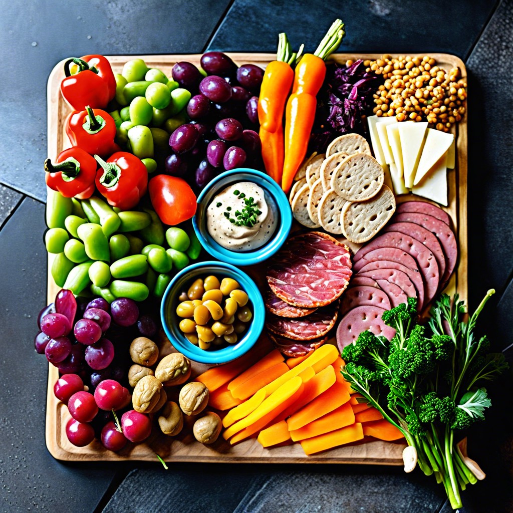 vegan delight board